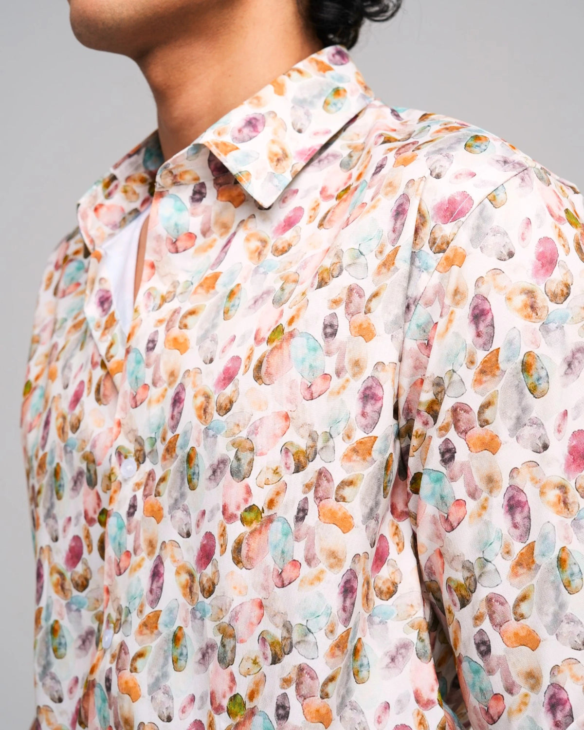 MULTI CONFETTI PRINT SHIRT