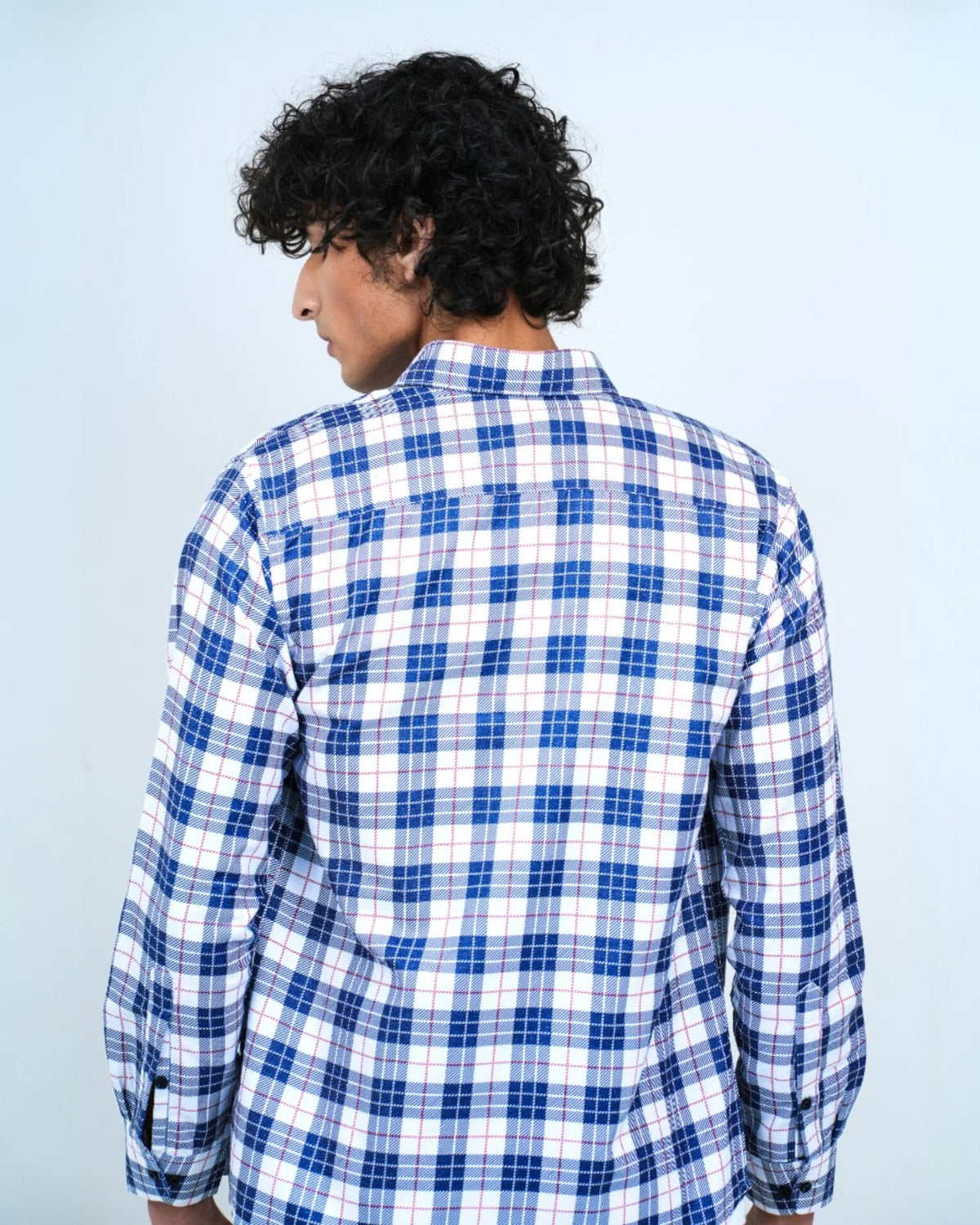 COTTON CHECK SHIRT