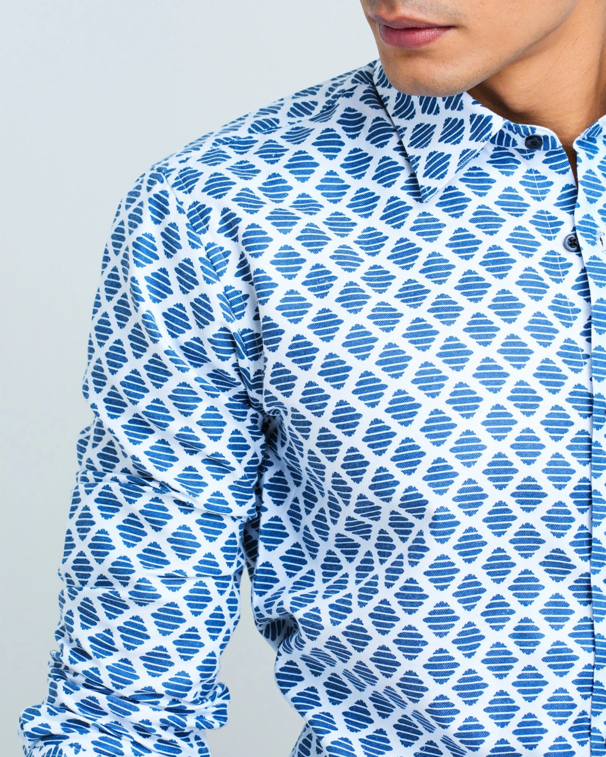 ALL OVER ABSTRACT PRINT SHIRT